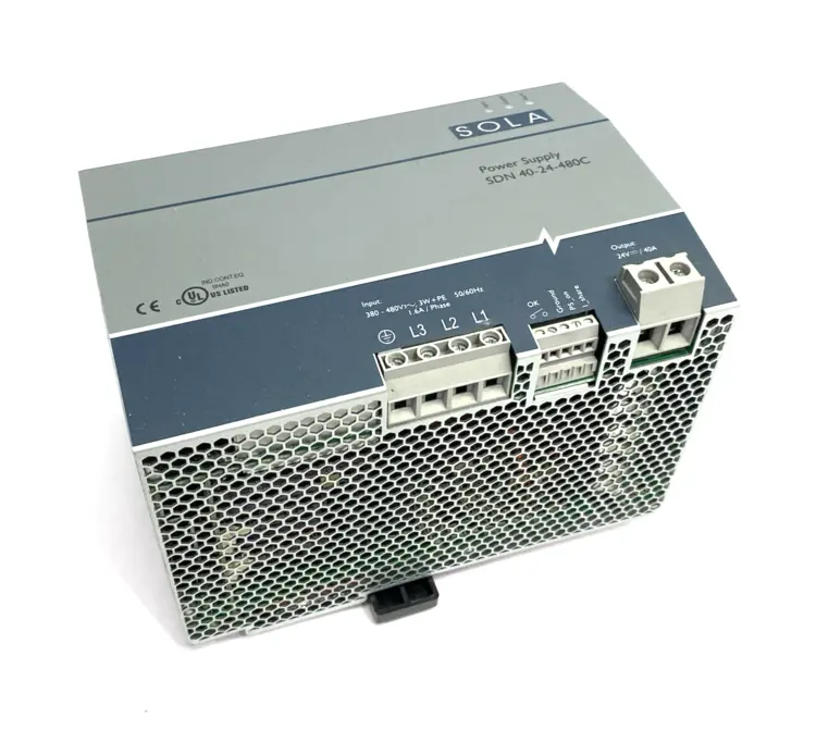 Used EMERSON POWER SUPPLY DIN RAIL MOUNT Power Supplies | Maverick Industrial Sales #1099484
