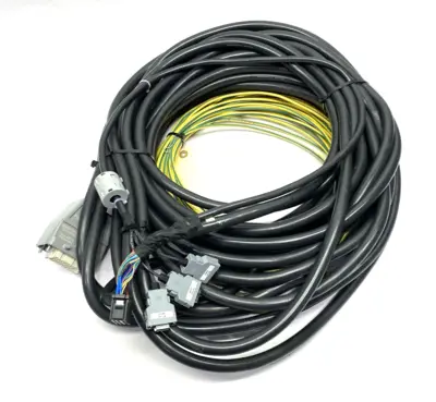 USED FANUC ROBOTIC POWER CABLE HARNESS RCC NON-FLEX 20M/STD -B