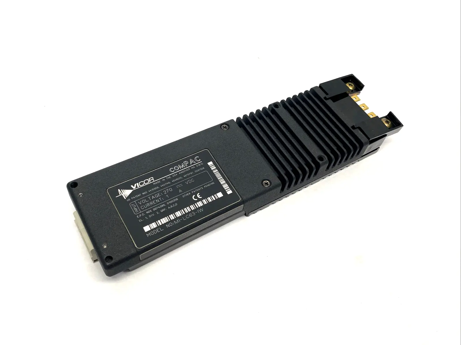 Used Vicor Vicor MI-LC63-IW ComPAC DC Power Supplies Michigan US | Maverick Industrial Sales #1392407