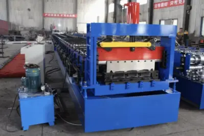 B Decking Roll Forming Machine in Argentina