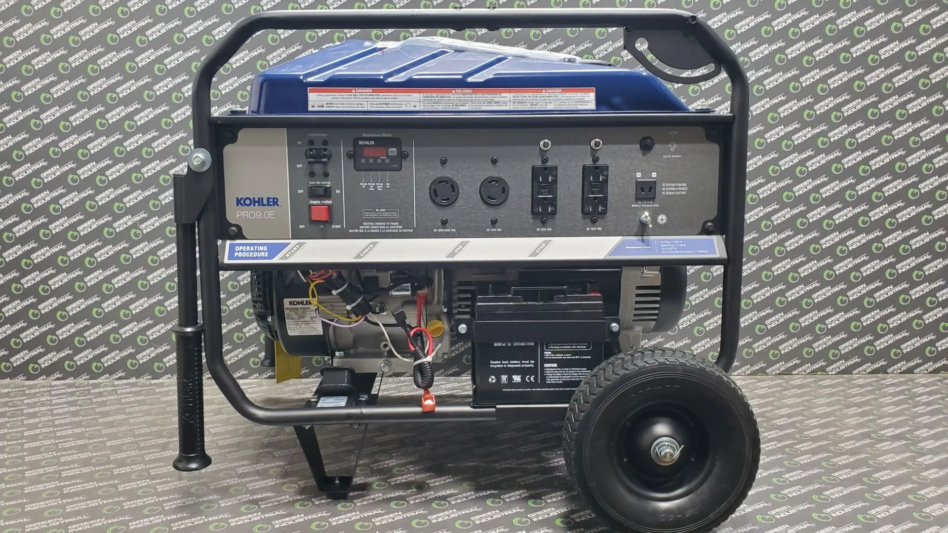 New Kohler 9000 Watt Portable Electric Generator Pro9.0E 120 240 V PA-PRO90E-2002