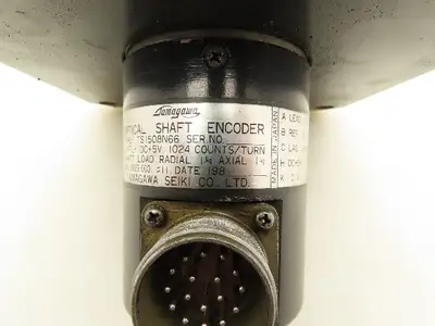 Tamagawa TSI508N66 Optical Shaft Encoder Axial Load Thrust 1KG Radial 1KG