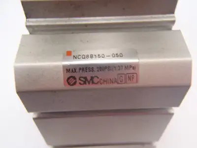 Used SMC COMPACT CYLINDER, DOUBLE ACTION NCQ8 Pneumatic Cylinders | Maverick Industrial Sales #1118600