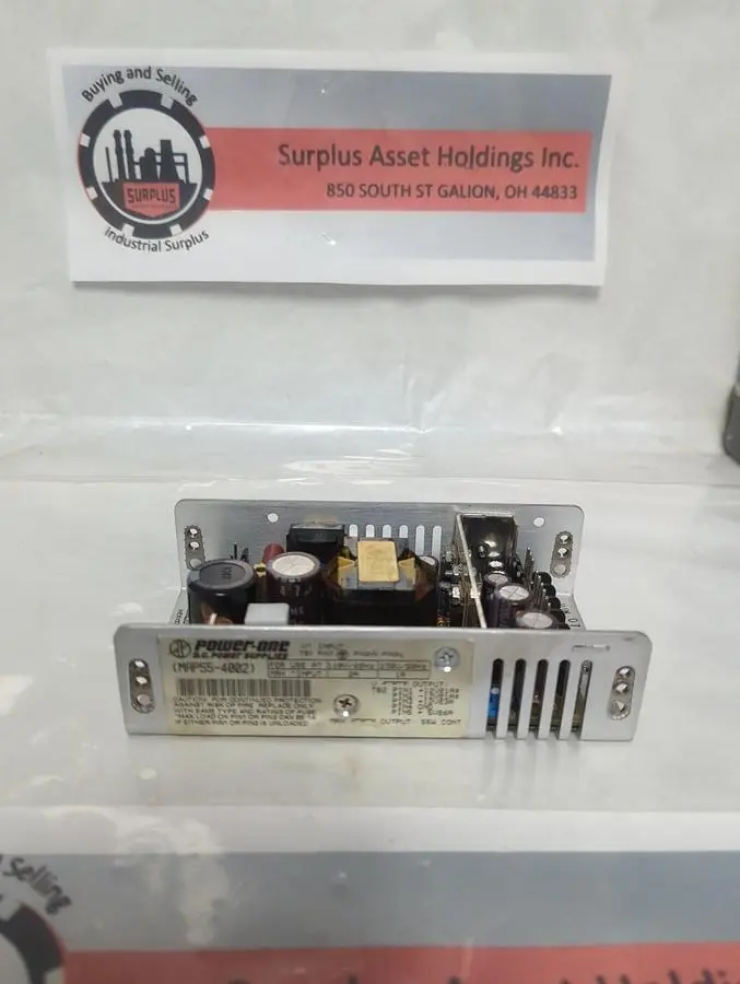 Used POWER ONE MAP55-4002 Miscellaneous Equipment (Electrical & Power) Ohio US | Surplus Asset Holdings #1363871