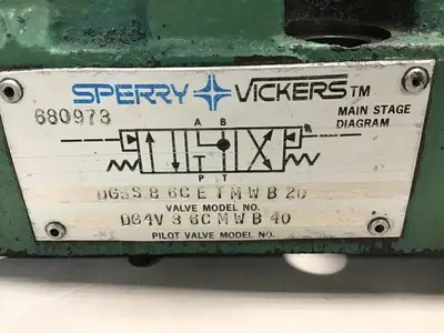 USED VICKERS DG4V-3-6C-M-W-B-40