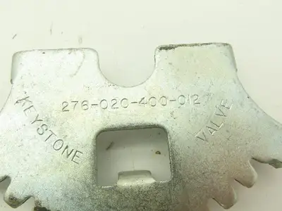 Keystone 2-4" Butterfly Valve 10-Pos Latch Lever Plate 276-020-400-012  Lot of 4