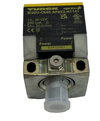 NEW TURCK BI20U-CK40-AP6X2-H1141 INDUCTIVE PROXIMITY SENSOR 10-30VDC