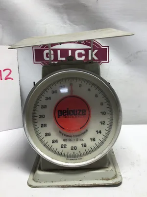 Vintage Pelouze scale 40 x 2 oz