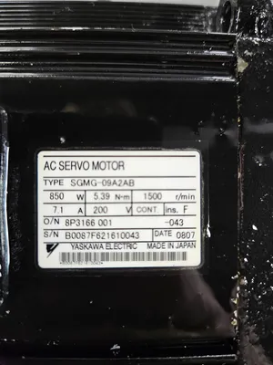 YASKAWA SGMG-09A2AB Tooling | GMT (6)