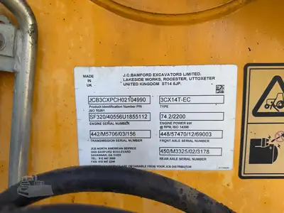 Used 2012 JCB 3CX14 Backhoe Loaders Florida US | Intrac Machinery #1568785