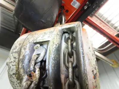 CM Model M Cyclone 1 Ton 2000Lb Manual Chain Fall Hand Hoist 29' Lift