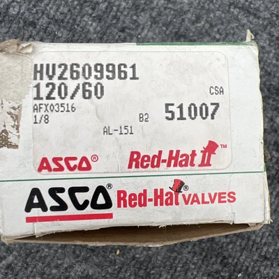 New | in-Stock ASCO HV2609961 Solenoid Valves California US | Davliegogo LLC #1706982