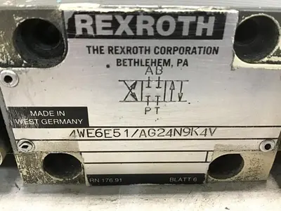 USED REXROTH 4WE6E51/AG24N9K4V
