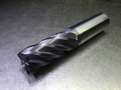 Niagara 1" 6 Carbide CR Endmill 1" Shank .06" R S638R-1.00-D1-R060.0-Z6 (LOC1278A)