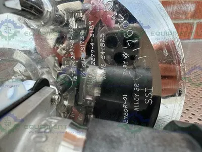 USED DCI 35 LITER STAINLESS STEEL PROCESS / PRESSURE VESSEL 40 PSI