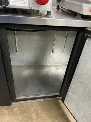 Used APW Wyott Used APW 90.25" Commercial 3 Door Bar Refrigerator 120V Bottle Coolers Illinois US | Falcon Restaurant Supply #1376418