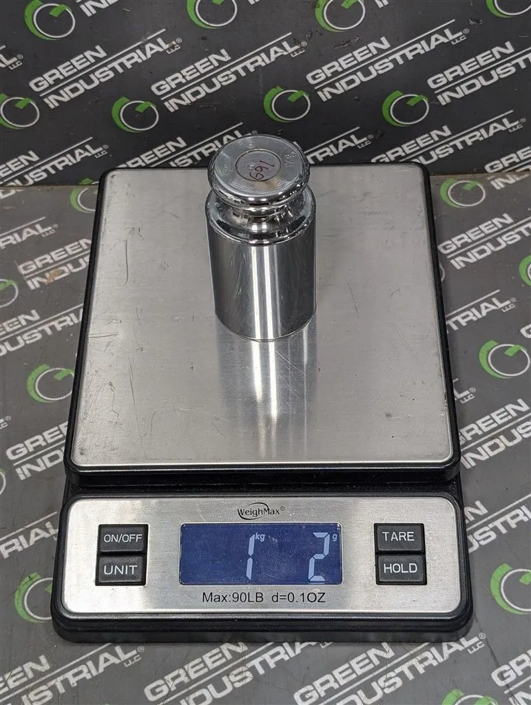 GPI GP691 Inactive Gage Weight 1kg Used