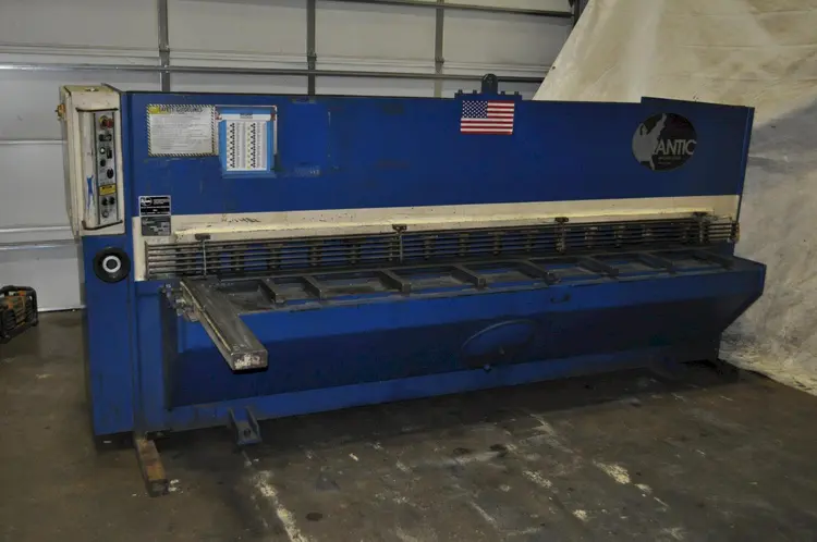 Used ATLANTIC HDE-10-1/4 Sheet Metal Shears Ohio US | D & D Industries #438837