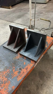 Machined Angle Plate 8x8x8" Work Holding | Global Machine Brokers, LLC (5)