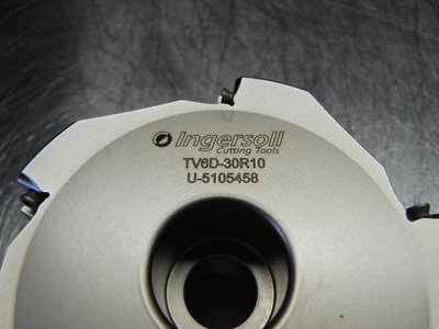 Ingersoll 3" Indexable Facemill 1" Arbor TV6D-30R10 (LOC167)