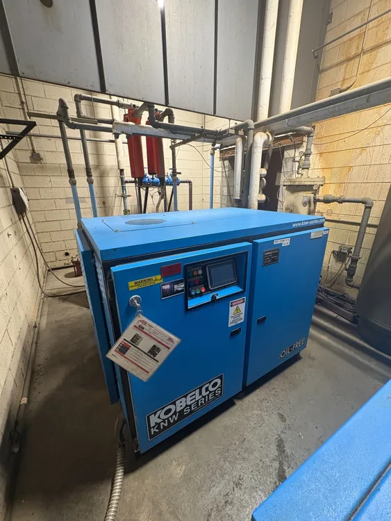 Used 2018 KOBELCO KNW0-B/L Rotary Screw & Sliding Vane Air Compressors South Carolina US | ESS Industrial Equipment Sales #1337520