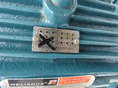 Reliance Industrial Vibrascrew Gyrator Bin Shaker Vibrator 2Hp 460V 3PH