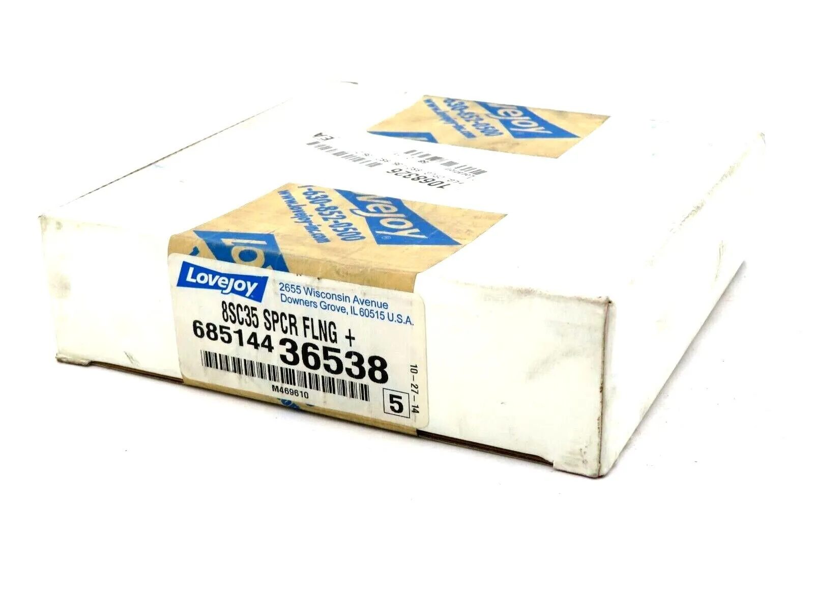 NEW LOVEJOY 68514436538 SPACER FLANGE 8SC35