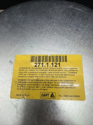 New Gart Convoluted Air Bag / Spring 271 271.1.121 Warranty  Fast Shipping 🇺🇸