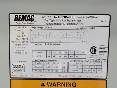 USED BEMAG UA1037P480