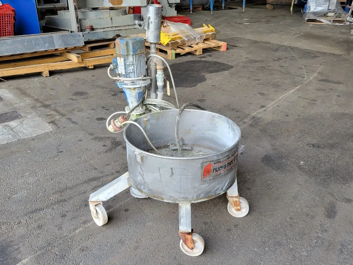 Pump Bin w/ 1 hp Motor
