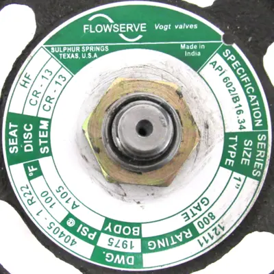 NEW FLOWSERVE 12111 GATE VALVE 1"
