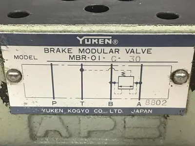 USED YUKEN MBR-01-C-30