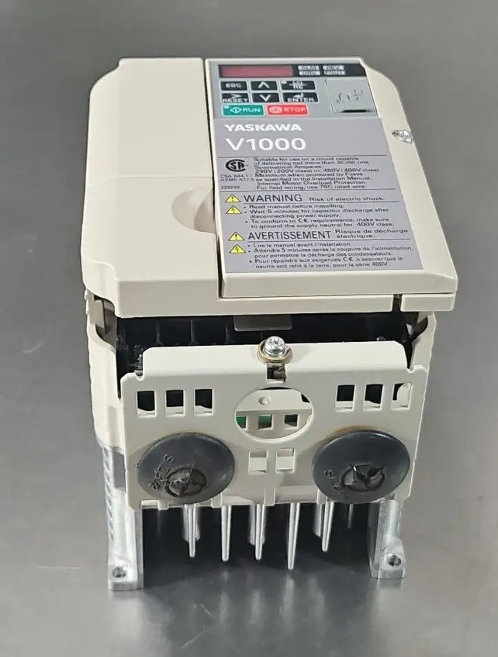 Used Yaskawa CIMR-VU2A0012FAA Variable Speed Drives | Palmetto Automation #1153467