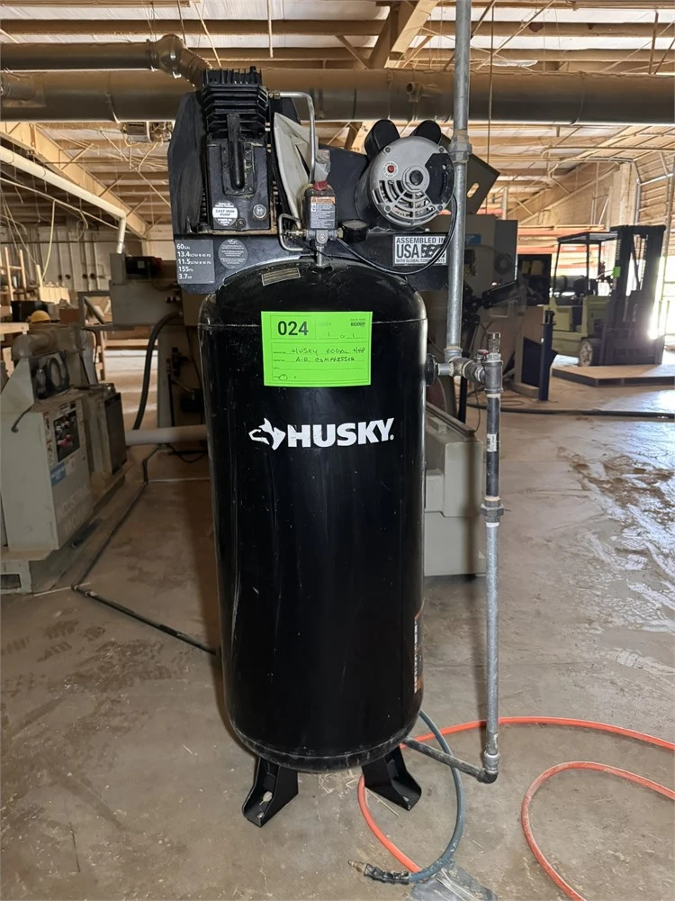 Used HUSKY C601H-CLASS Tank Mounted Air Compressors Texas US | MachineryMax #1489962