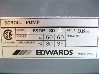 USED BOC Edwards EDSP 30