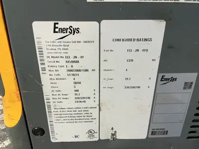 Used ENERSYS EI3JN4Y0 Material Handling (misc) Ohio US | HGR 24 #1482456