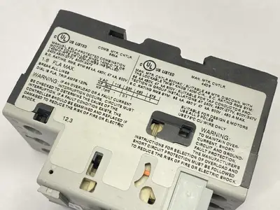 USED ALLEN-BRADLEY SER B MOTOR STARTER 1-1.6A W/ 140M-C-AFA10 CONTACT