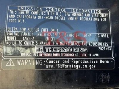 Used 2022 CIMC _UNKNOWN_ Reefer Trailers Illinois US | T&S Trailer Pool #1553706