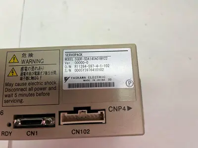 Used YASKAWA SGDR-SDA140A01BY22 Servo Drives Ohio US | Surplus Asset Holdings #1236665