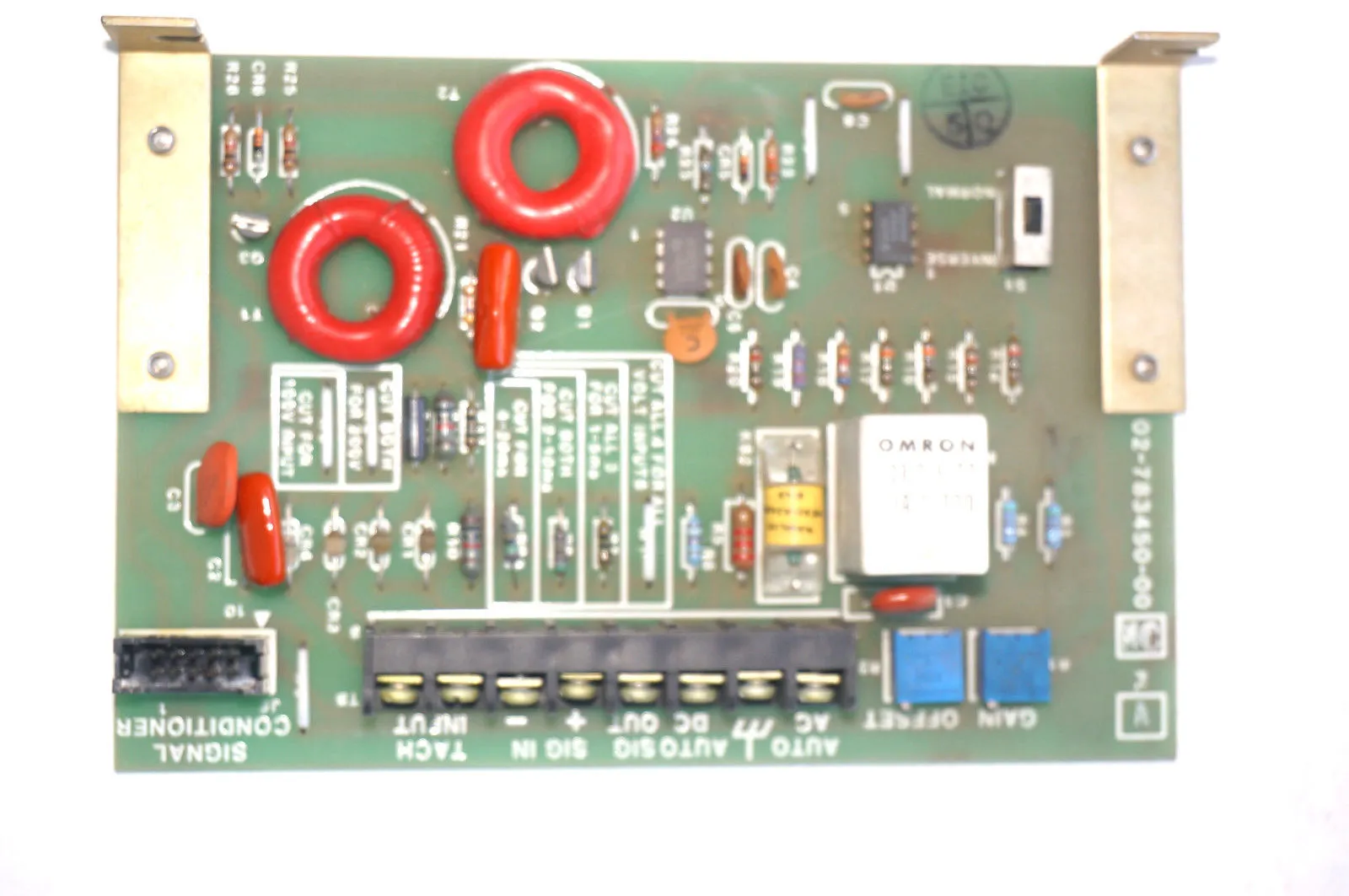 USED EMERSON 02-783450-00 SIGNAL CONDITIONER BOARD 0278345000