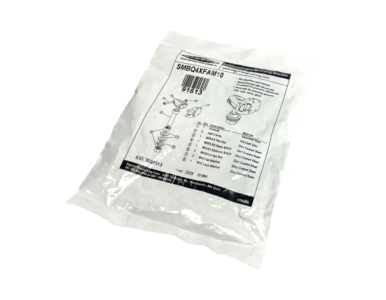 New | in-Stock Banner 91513 Sensors Michigan US | Maverick Industrial Sales #1391271
