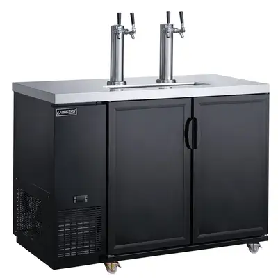 New | in-Stock Dukers New Dukers DKB60-M2 Dual Tap Kegerator Beer Equipment Illinois US | Falcon Restaurant Supply #1376343
