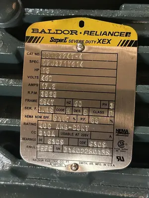 New | in-Stock BALDOR ECP2394T-4 A.C. Motors Ohio US | Surplus Asset Holdings #1210065