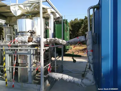 Used Essential Oils Distillation System – Cital Skid with Teconositer Steam Generator, 200–330 L/hr, Built 2018