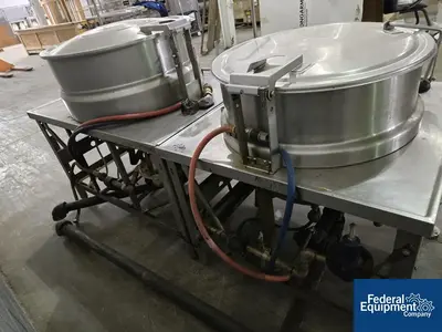 USED Market Forge Market Forge Commercial Dual Soup Kettles, Model MT60E