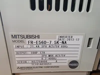 NEW MITSUBISHI ELECTRIC CORPORATION FR-E560-7.5K-NA