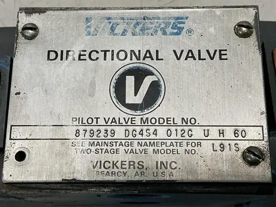 USED VICKERS DG4S4012C U H 60