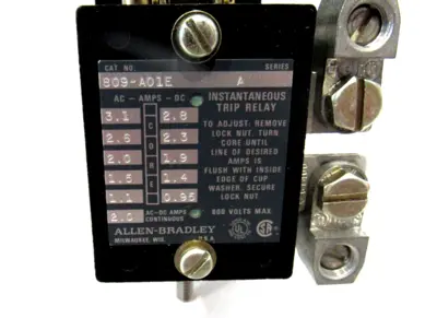 NEW ALLEN BRADLEY 809-A01E TRIP CURRENT RELAY SER. A 809A01E