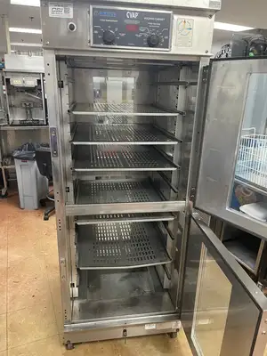 Used Winston Used Winston HA4522ZE CVAP Pass Through Humidified Heated Holding Cabinet 120V Hot Food Warming, Holding, & Transport Cabinets Illinois US | Falcon Restaurant Supply #1374933