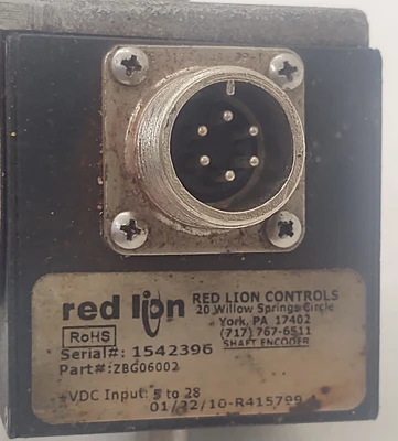 USED RED LION CONTROLS ZBG006002
